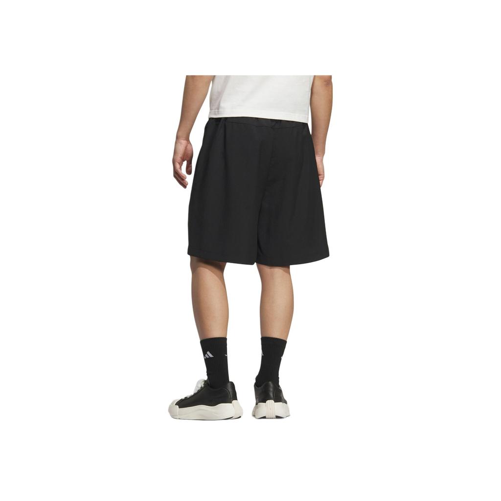 adidas Fosclimacool Ss25 Вязаные Свободные Модные Быстросохнущие Спортивные Повседневные Шорты Мужские Шорты KC6069