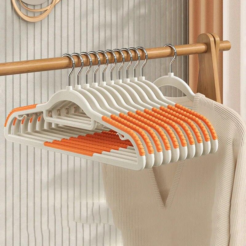 5/10 шт. вешалки для одежды, бытовые вешалки, нескользящие, для общежития, спальни, специальное хранение одежды, висит без следов