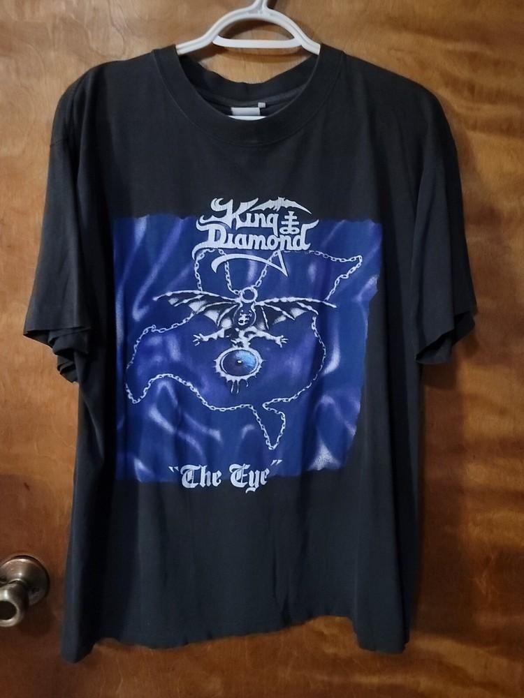 Vintage King Diamond The Eye 1990 Tour Black Unisex T shirt Men Women WA4248