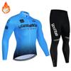 Tour De Italy D'ITALIA Cycling Clothes Men's Blouse Uniform Costume Bike Fleece Jersey Sports Set Pants Man Bicycle Clothing Bib
