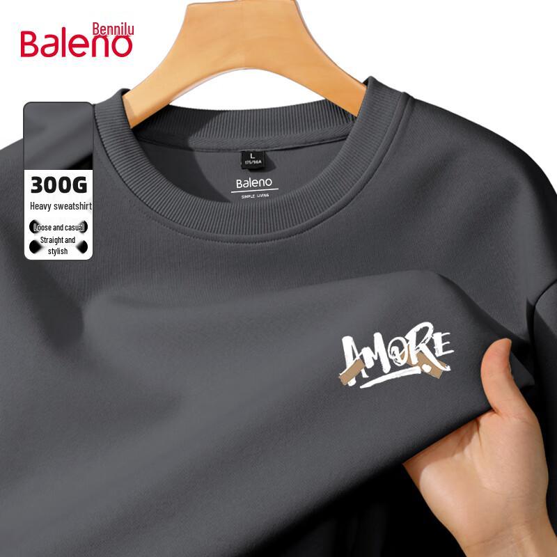 Baleno Men's Loose Fit Crewneck Sweatshirt