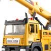 Crane Truck Friction Powered Machine Tow with Music and Lights Construction Equipment