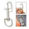 Stainless Steel Swivel Snap Hook Clip for Scuba Diving Part Tool Accessories