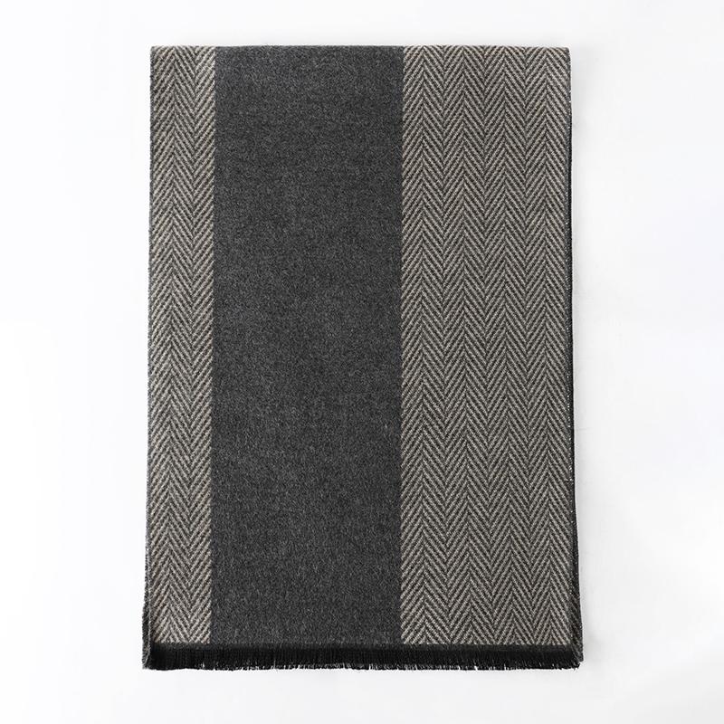 НОВЫЙ Модный Зимний Мужской Хлопковый Шарф Теплый Шейный Платок Пэчворк Полосатые Шарфы Мягкий Длинный Повседневный Мужской Буфанда Пашмина Шаль