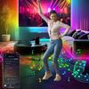 DC5V USB WS2812B Addressable LED Strip,Dreamy Color RGBIC LED Strip,Smart Bluettoth APP Control LED Light,Music Sync Lamp Tape
