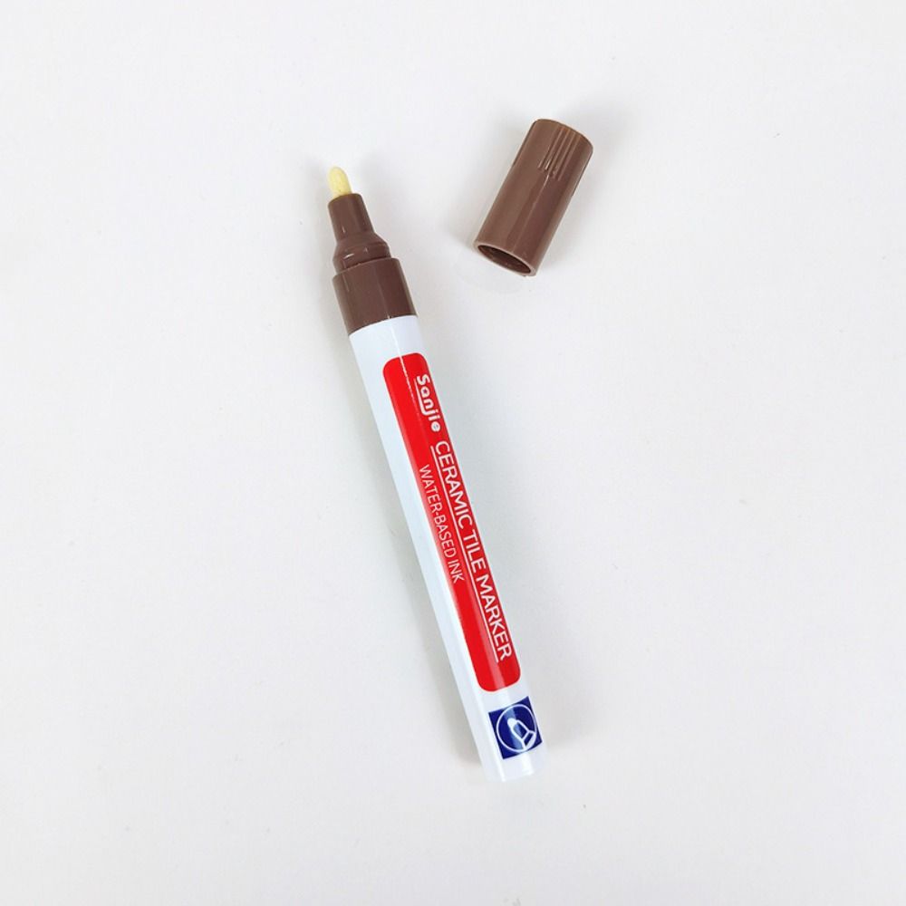 Белый маркер для плитки, ручка для затирки, 10 цветов на выбор, ручка для заделки швов керамической плитки, ванная комната