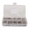 380 Pcs Car Lock Reed Stainless Steel Car Locking Plate and Spring Repair Accessories for HON66