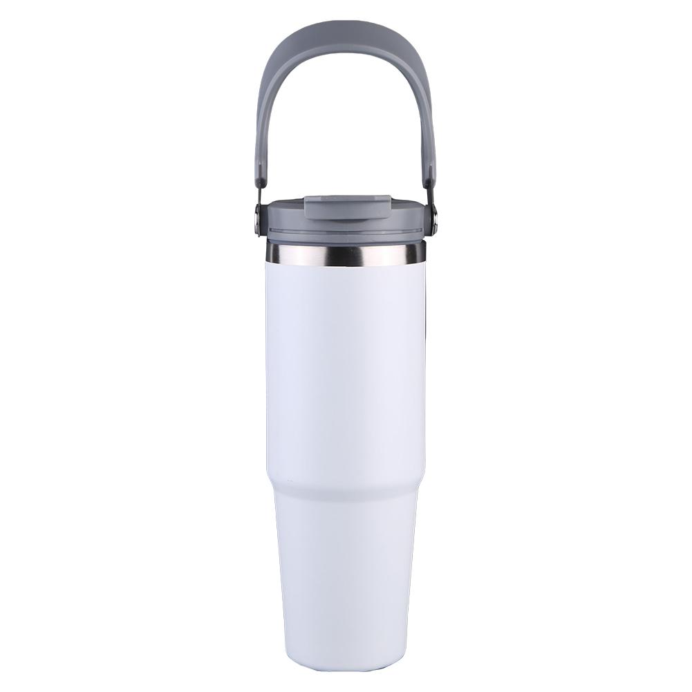 Stainless Steel Vacuum Flask Insulated Water Bottle Travel Cup Sports Water Bottle with Handle Outdoor Camping Insulation Cup