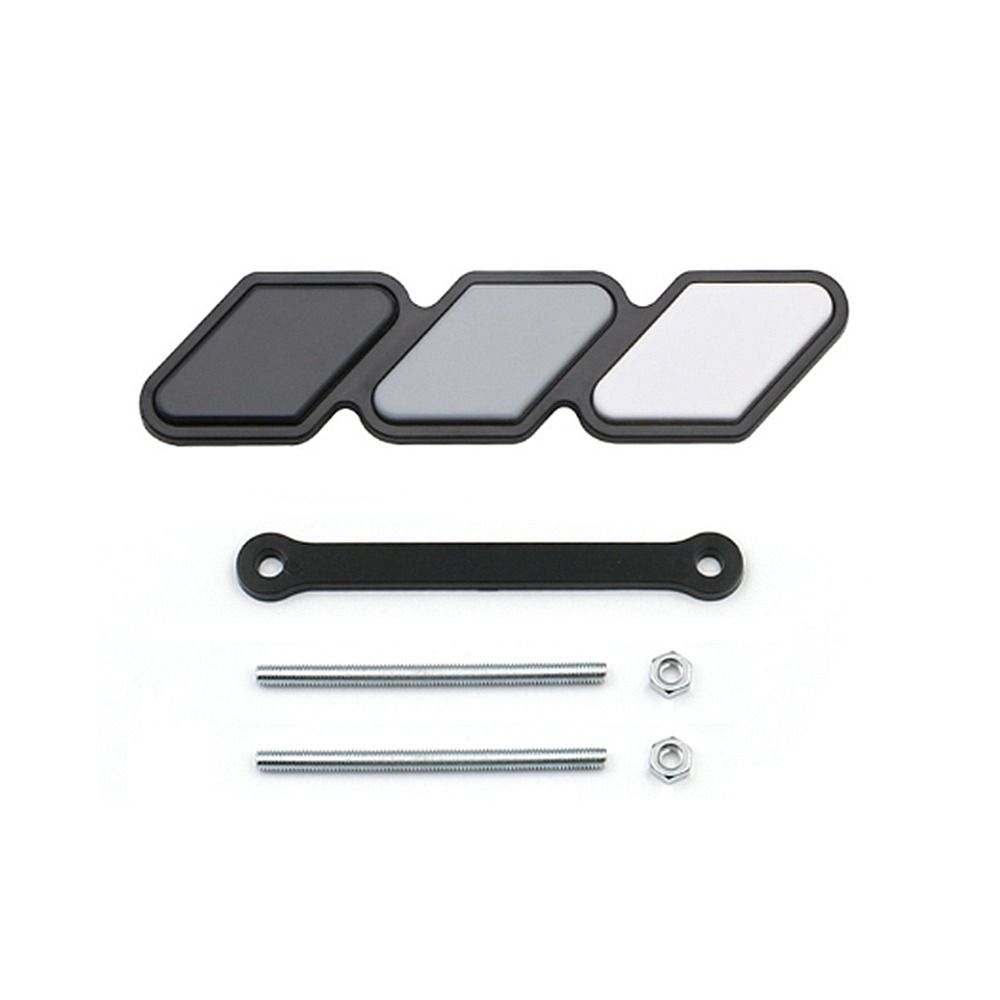 For Toyota Anti-collision Emblem 3 Grille Badge Car Protection Modified Decorative Strip
