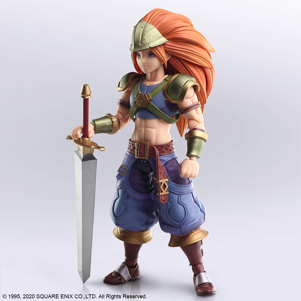 Seiken Densetsu 3 Trials of Mana Bring Arts Дюран Анджела подвижная фигурка из ПВХ, окрашенная и