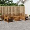 Garden Sofa Set Solid Acacia Wood