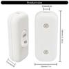 2Pieces Multipurpose Sturdy Lamp Switches 6A 250V Suitable Portable Accessory for All Electric Lighting Products