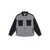Comfortable Fashionable Personalized Warm Long Sleeve Shirt Women Shirts Black Checkered VN000NFAEC5
