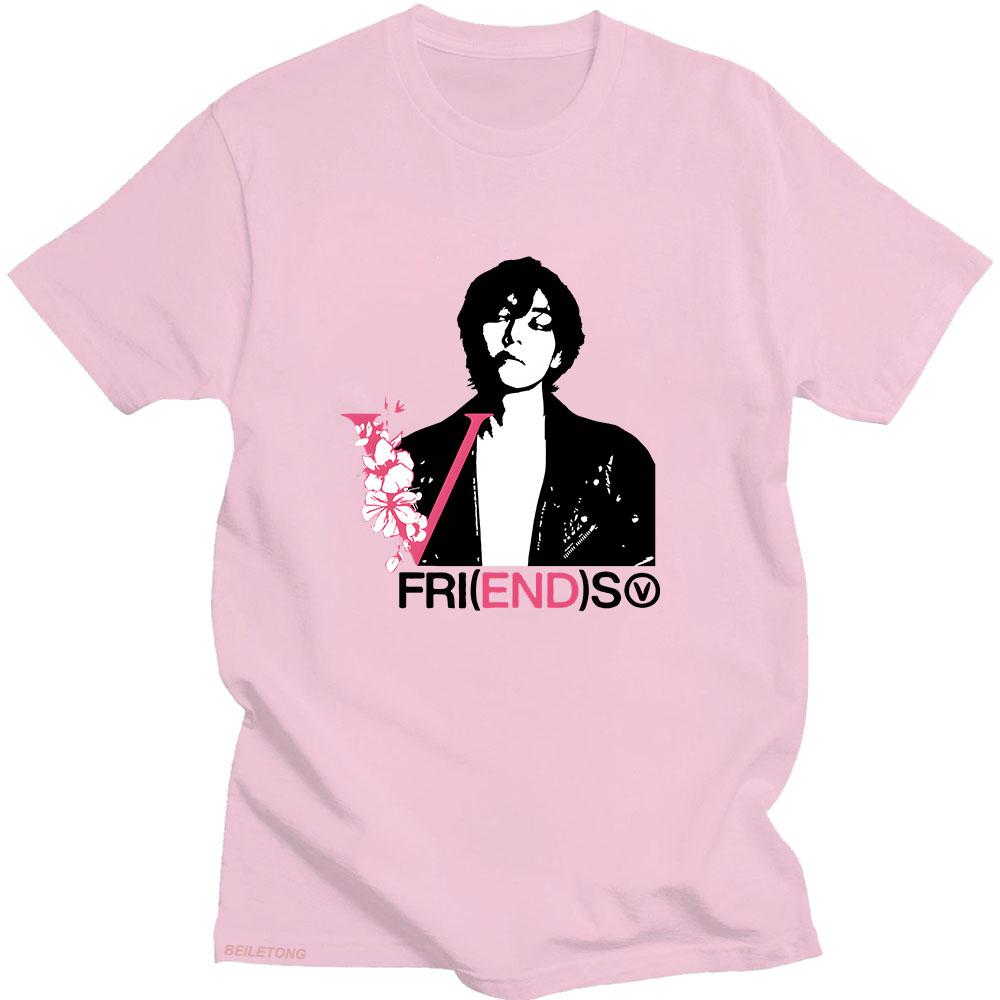 Мягкий Тэхён Пт(конец)s Футболки Корейская Мода Летние Женские Футболки Графическая Печать Футболки Хлопок Короткий Рукав Девочки Футболки