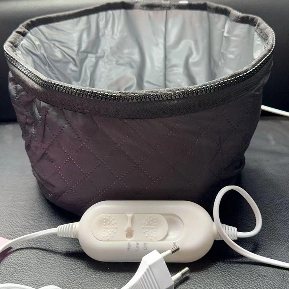 Nourishing Baking Electric Hair Heating Cap PU+PVC Liner Heated Care Helmet Hair Styling Care