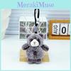 Cute Rabbit Giraffe Panda Animal Plush Keychain Toy Decoration Keyrings Gift