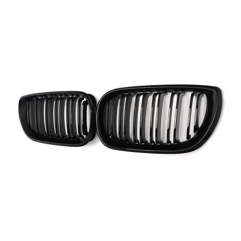 Car ABS Front Bumper Radiator Kidney Grilles Gril For BMW E46 3 Series 2002-2005 Car Accessories Styling Gloss Black