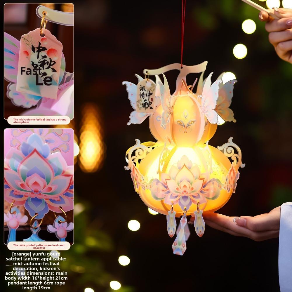 Сделай сам Портативный стиль Тыква Фонарь Тыква Середина осени Подвесное украшение Праздник середины осени