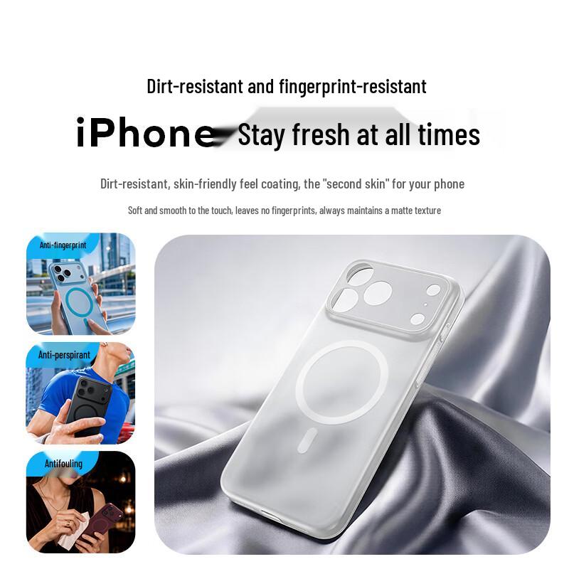 Ультратонкий чехол MOMAX Magsafe для iPhone