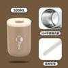 500ml Double Wall Stainless Steel Thermos Cups with Straw Insulated Thermal Mug Vacuum Flasks Coffee Travel Drinks Water Bottle