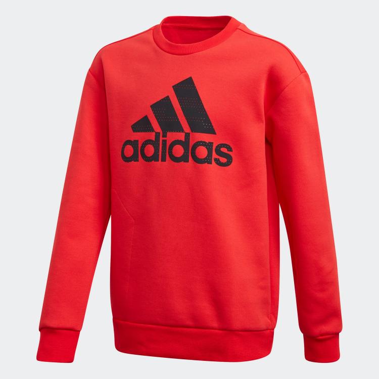 adidas Толстовка Красная Подростковая FM4435