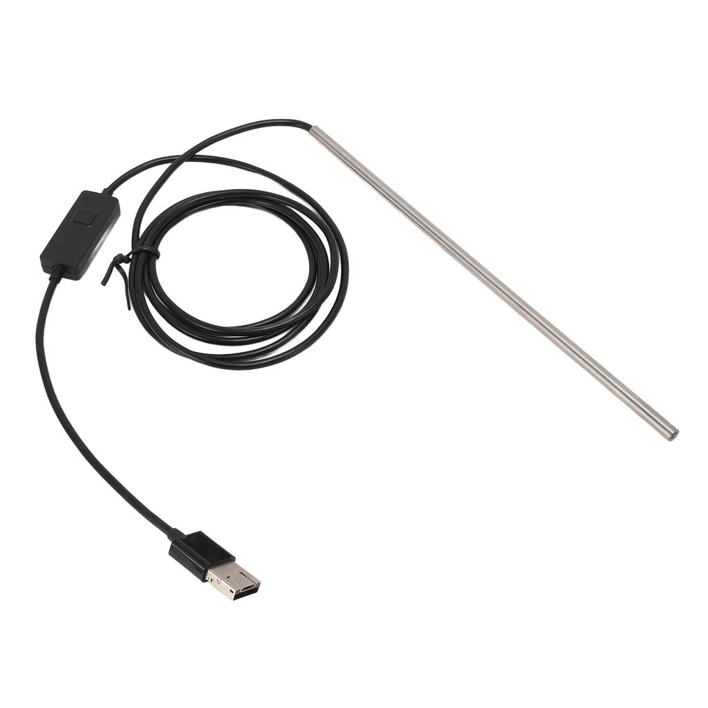 Industrial Borescope IP67 Waterproof 720P 3 in 1 USB Type C USB Endoscope with 6 LEDs for Phone Tablet 4.9ft