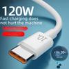 Super Fast Charging 10A USB Type-C Data Cable for Huawei Honor Mobile Phones, 120W High Current, Flash Charging Compatible.