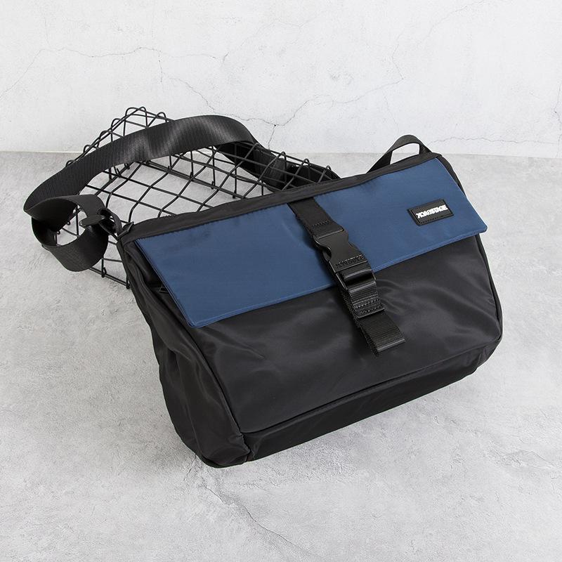 Корейская мода контрастного цвета сумка через плечо повседневная мужская сумка-мессенджер сумка для поездок на работу спортивная сумка через плечо для инструментов