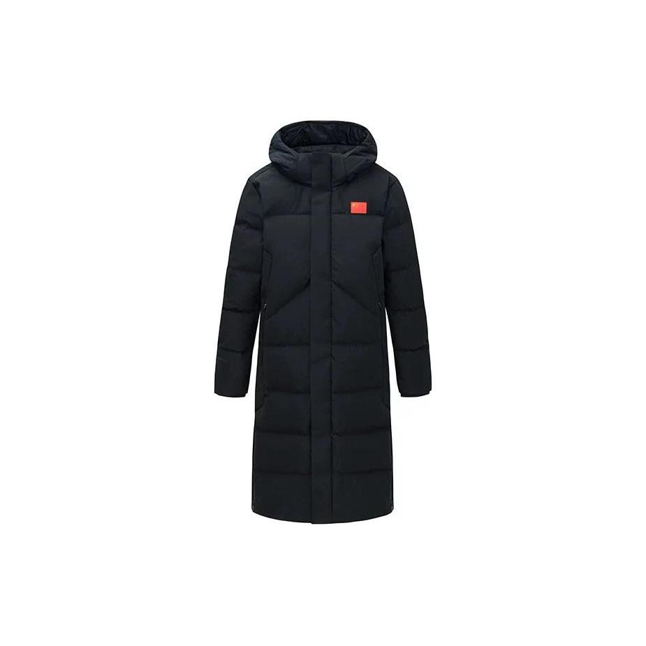 Anta Коллекция Champion All Weather Пуховики Унисекс Черный С капюшоном Умеренный Другое 152350903-2