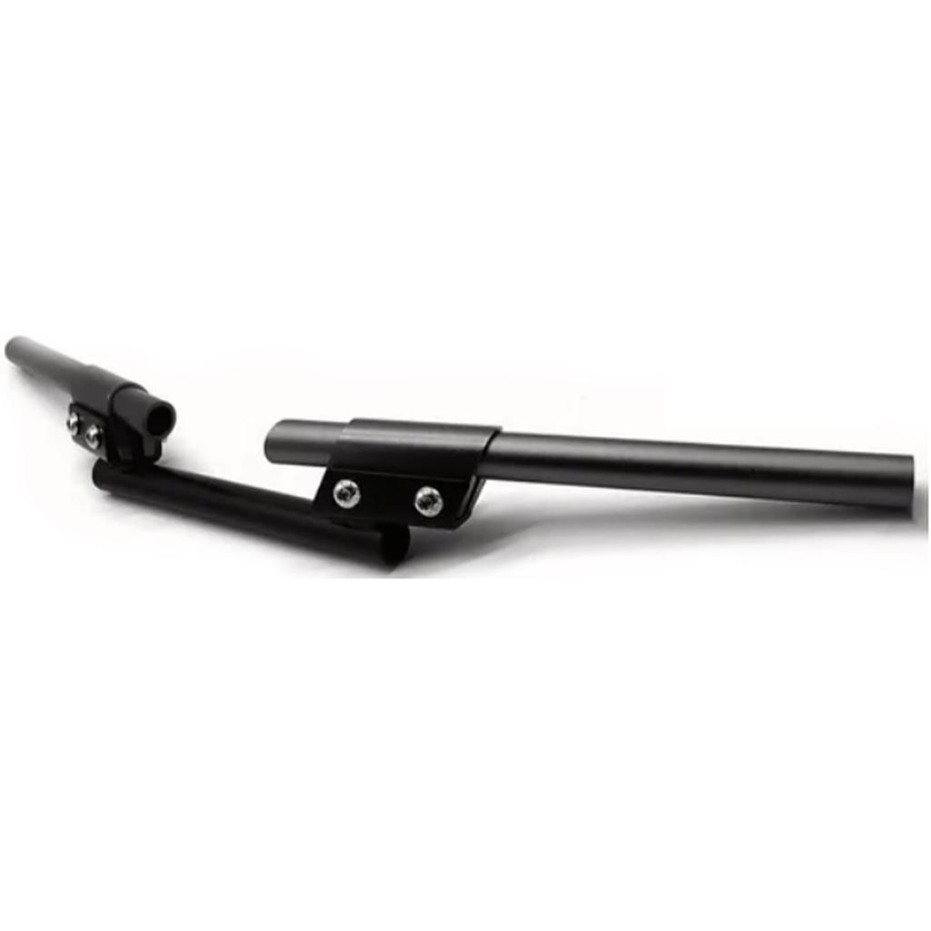 Руль мотоцикла из алюминиевого сплава, простая установка, замена руля, детали для модификации мотоцикла, черный