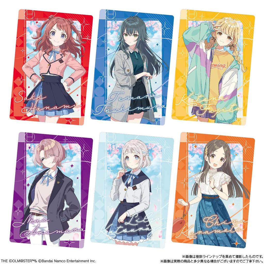 BANDAI Gakuen Idolmaster Вафли Конфеты (20 штук) игрушки/вафли (выпечка сладостей) (Гакуэн Идолмастер)