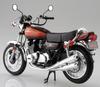 Пластиковая модель мотоцикла Aoshima Bunka Kyozaisha The Bike Series Kawasaki Z2 750RS с индивидуальными деталями 1/12 № 43 '73