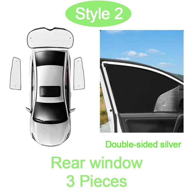 Car Full Sunshades For BYD Seagull Accessories Dolphin Mini Surf Atto 1 EQ 2025 2024 2023 Aluminium Foil Windshield Heat Shield