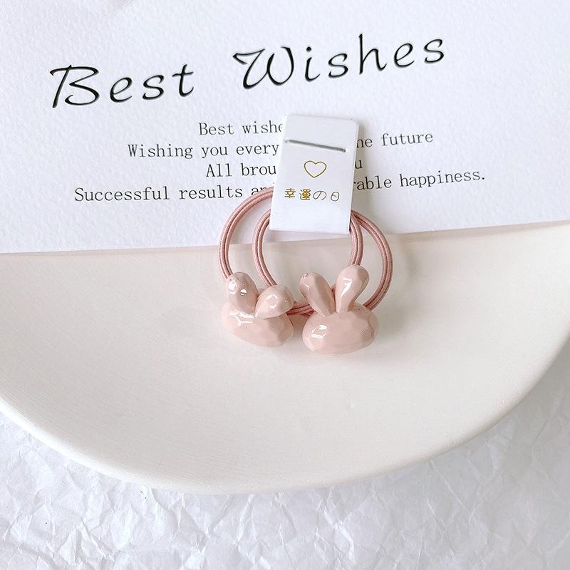 New Bow Cute Rope Children Baby Elastic Hair Rubber Bands Accessories Kids Girl Headband Tie Ring Headwear Scrunchie
