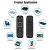Backlit 2.4G   Mouse Wireless Keyboard Voice Control 6-  Motion Sensing Backlight IR Learning for     TV BOX PC