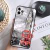 Лондонский Красный Автобус Биг Бен Чехол для Телефона Для iPhone 16 Pro 11 12 13 14 15 Pro Max Mini XS X XR 7 8 16 Plus Чехол Coque