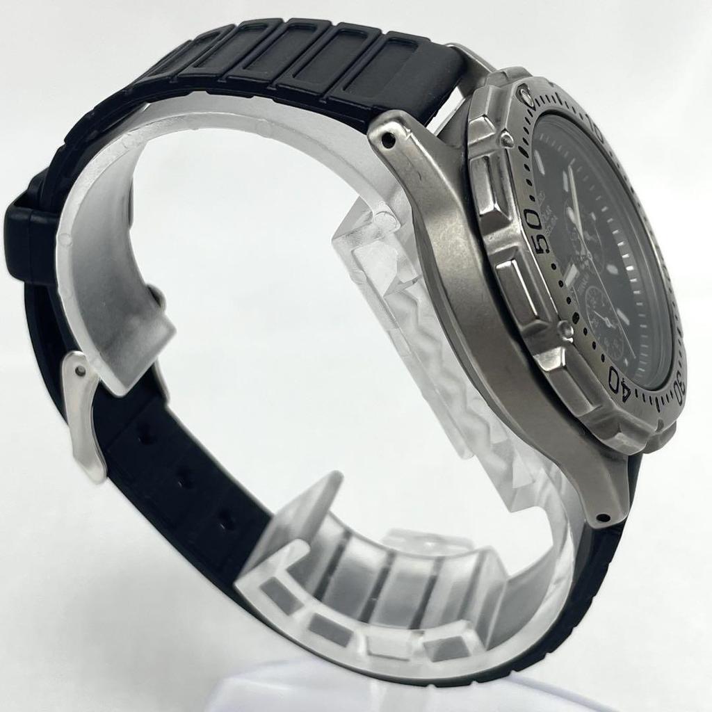 [USED] Working Seiko Scuba Diver's Watch, Solar, Titanium