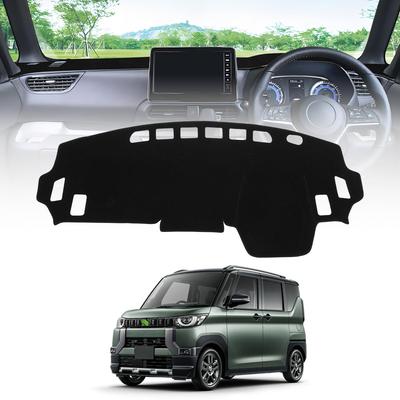 Коврик на приборную панель CARVANTA для Mitsubishi New Delica Mini, чехол на приборную панель для моделей Delica Mini и B38A с апреля 2023 года, уменьшает солнечный свет и предотвращает