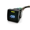 1PC Car LED DRL Radar Power on Off Fog Light View Switch Button Fit for Toyota Camry for Corolla Altis 2019 for Prado 150 2020