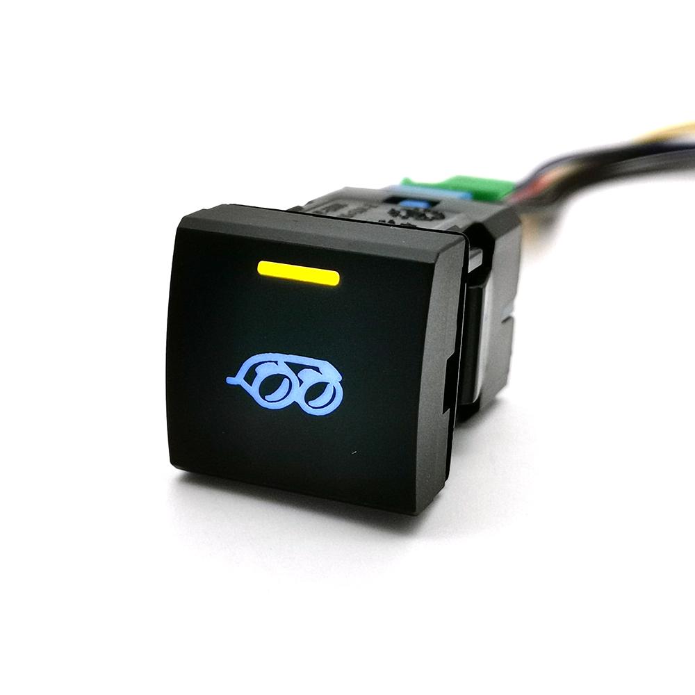 1PC Car LED DRL Radar Power on Off Fog Light View Switch Button Fit for Toyota Camry for Corolla Altis 2019 for Prado 150 2020