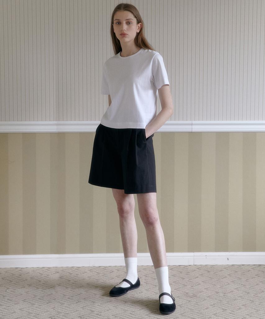 38COMEONCOMMON Silket Essential T-Shirts (White)