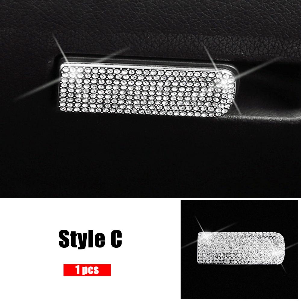 For Mercedes Benz B Class W247 B180 B200 B220 B250 Interior Central Console Decoration Refit Crystal Diamond Ring Trim