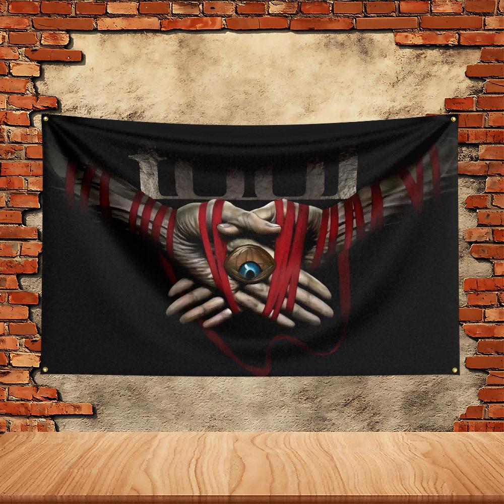 Tool Band Party Flag Polyester Printed Flag Banner Tapestry for Garden Garage Decoration Concert Flag