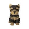 Ubia Sitting Yorkshire Terrier X X Cm Doll Figurine Ornament Animal Garden Decoration Dog H14078 (Large) 15.2 10.3 16.3