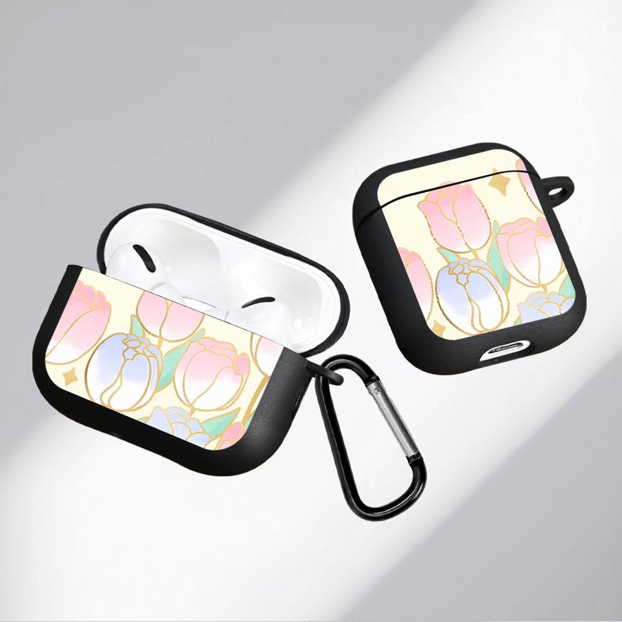 Мягкие чехлы для наушников Чехол для Airpods Pro 4 2 1 3 Pro3 Pro2 Цветовой градиент