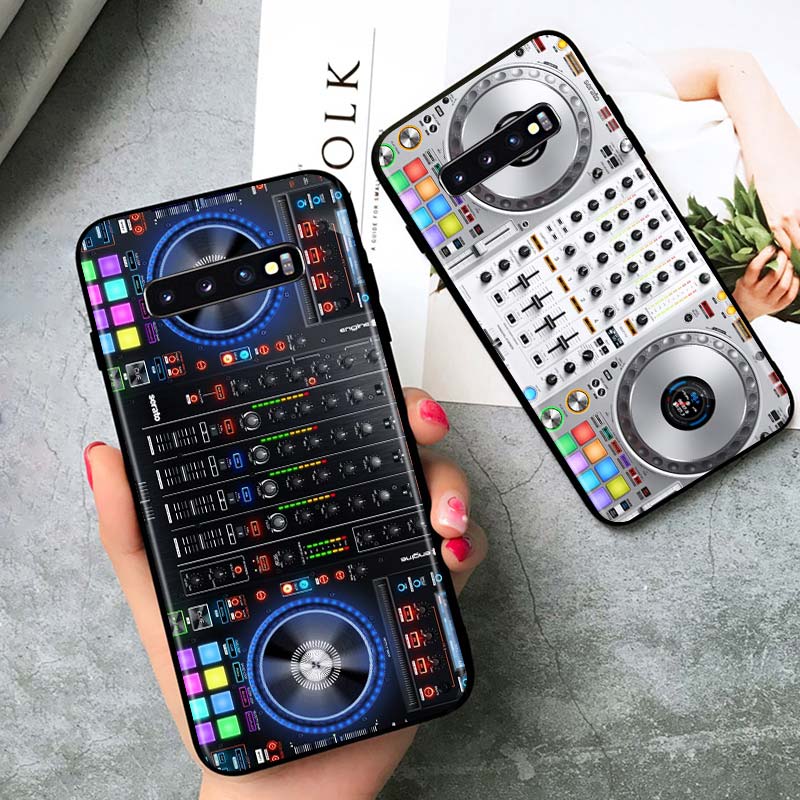 Черный чехол для телефона DJ Music Retro для Samsung Galaxy S21 Ultra Plus Note 20 10 9 8 S10 S9 S8 S7 S6 Edge Plus