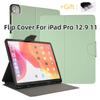 Магнитный флип-чехол для iPad Pro 12.9 11 Чехол 2021 2020 Складной смарт-чехол для iPad Pro 12 9 2021 2020 Чехол с держателем для карандаша