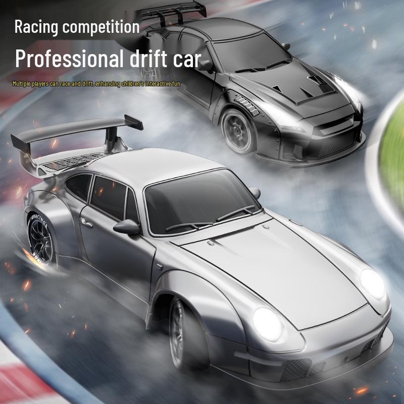 Профессиональная гоночная машина на радиоуправлении с полным газом и рулевым управлением, возможность дрифта с двумя двигателями - Модель 993RC