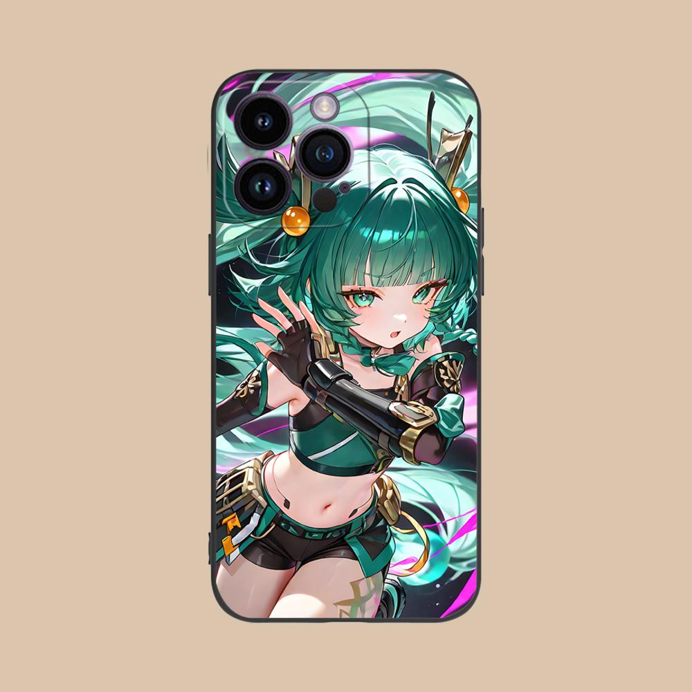 Чехол для телефона Zenless Zone Zero QingYi для iPhone 17 16 15 14 13 12 11 X XR XS 8 7 Air Pro Max Plus Mini Цветной Чехол Красивый