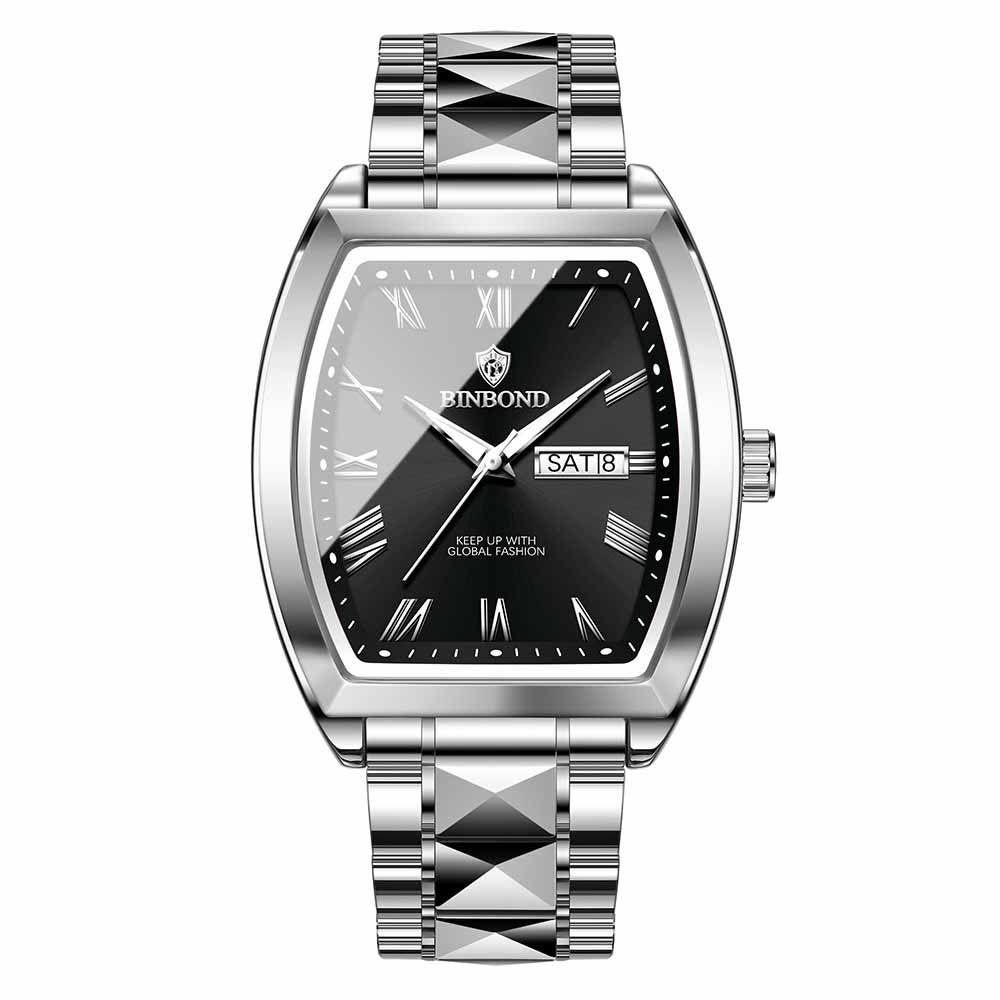 Мужские водонепроницаемые светящиеся наручные часы-будильник для бега